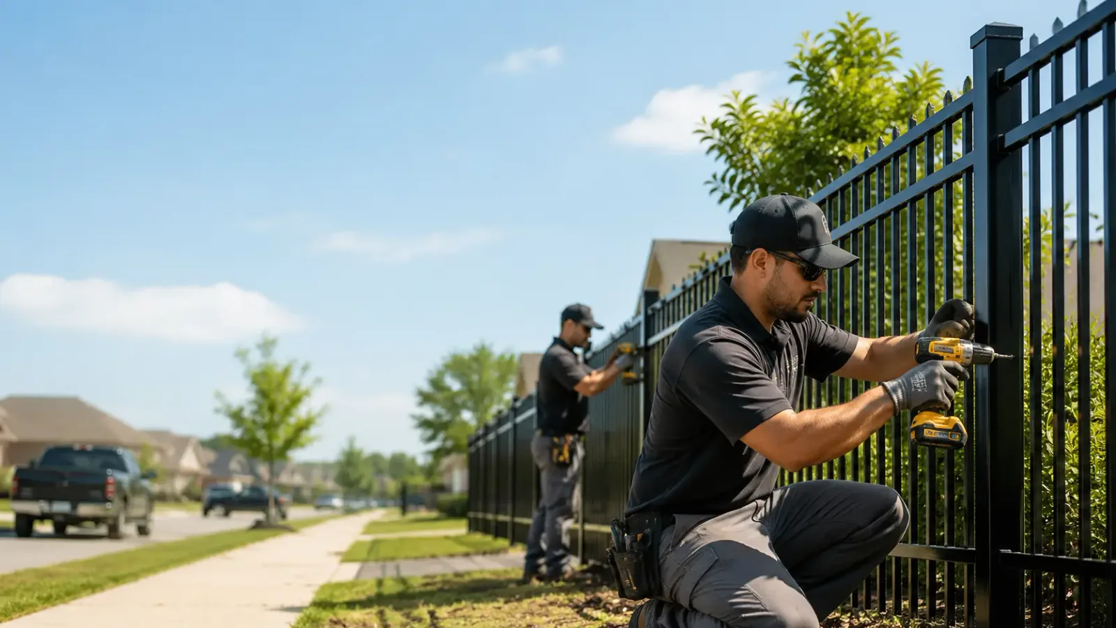 Metal Fence Installation in Muenster, TX